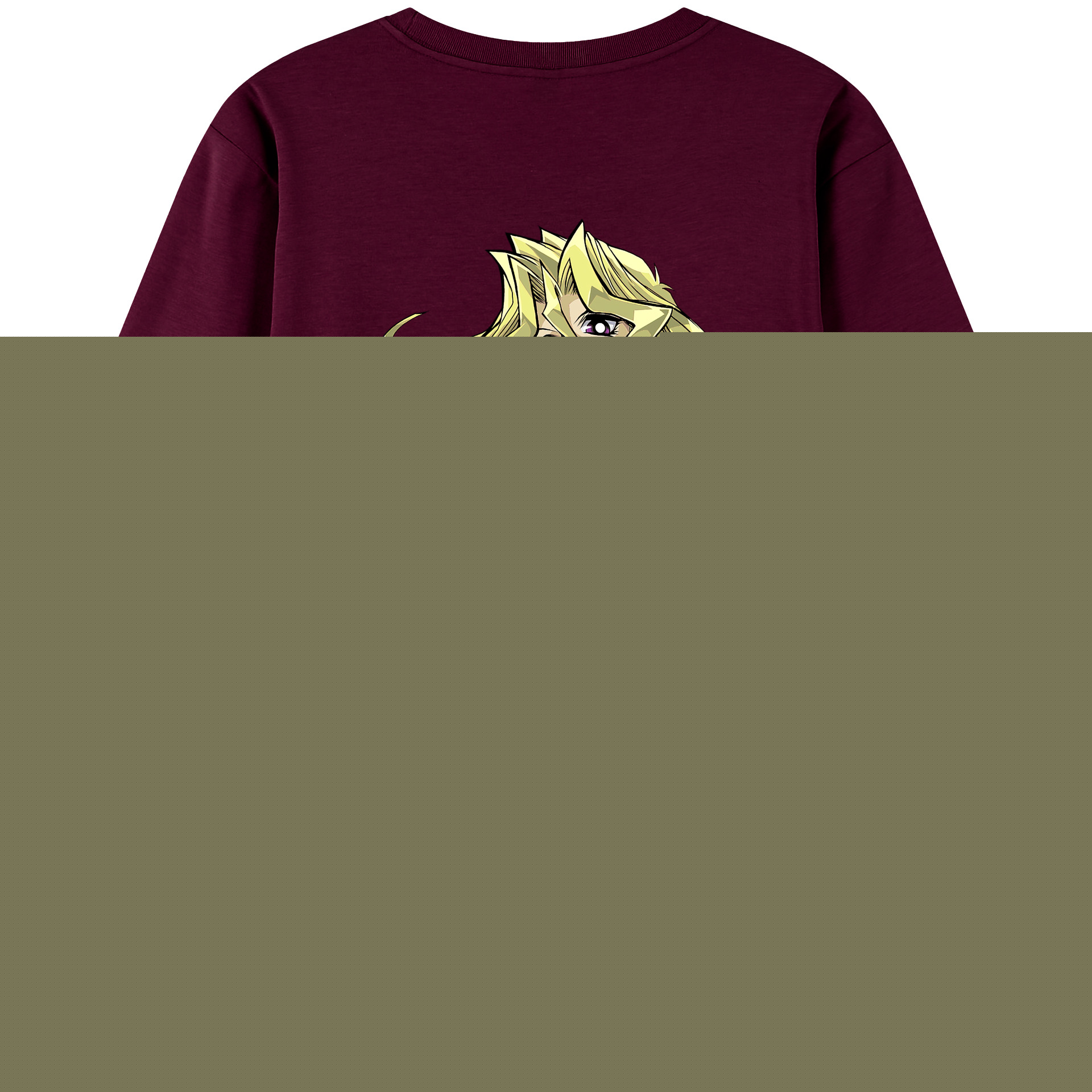 （画像用） 遊☆戯☆王 Yu-Gi-Oh! レディース半袖Tシャツ(バックプリント)